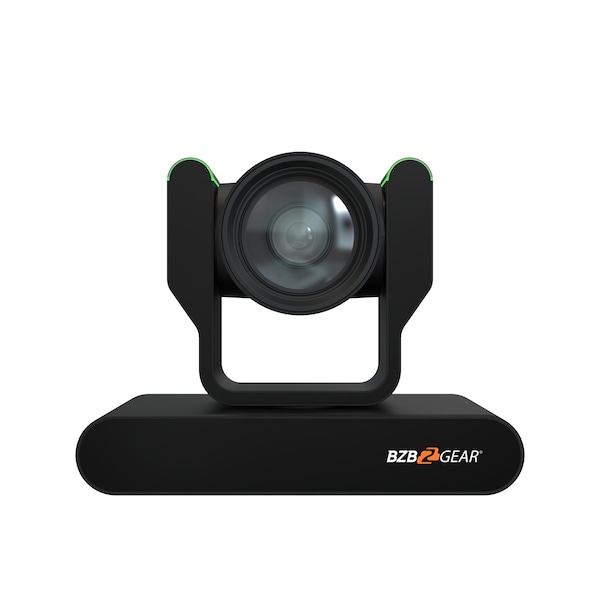 Bzbgear 12X 1080P FHD AUTO TRACKING HDMI/3G-SDI/USB 2.0/USB 3.0 Live Strmng PTZ Camera W/ Tally Lights, Blk BG-ADAMO-JR12X-B - main